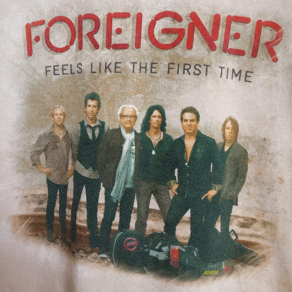 🐮 🐄 Vintage Foreigner Concert T-Shirt